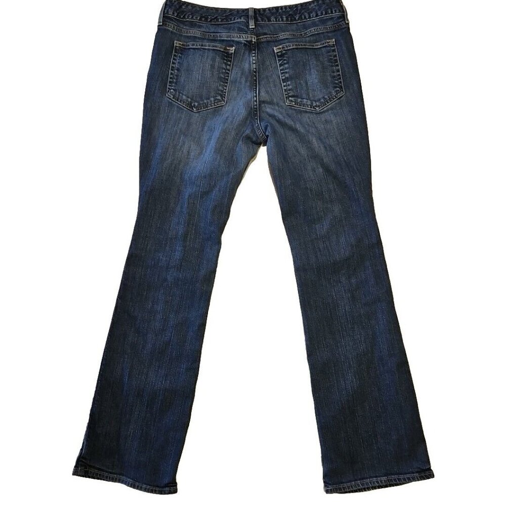 Eddie Bauer Women's Boot Cut Jeans - Dark Blue